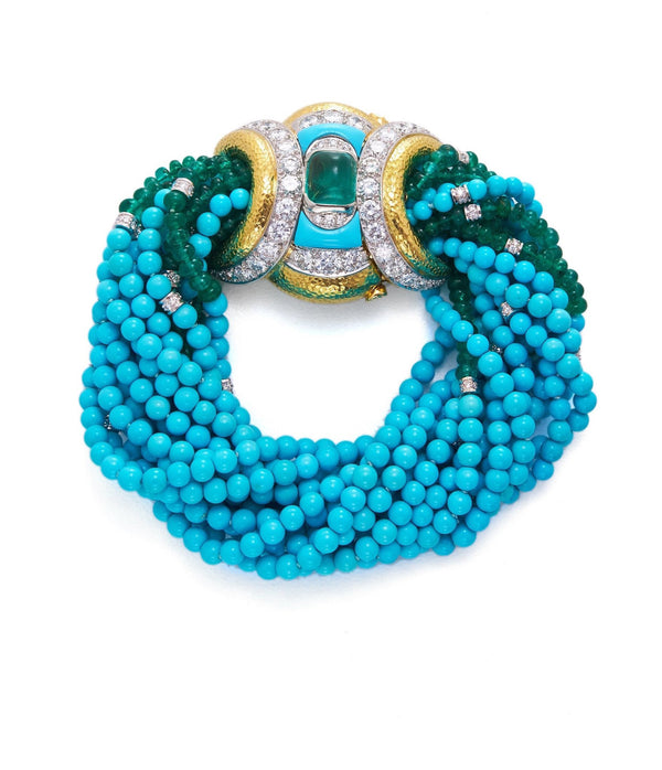 Khonsu Bracelet, Emerald