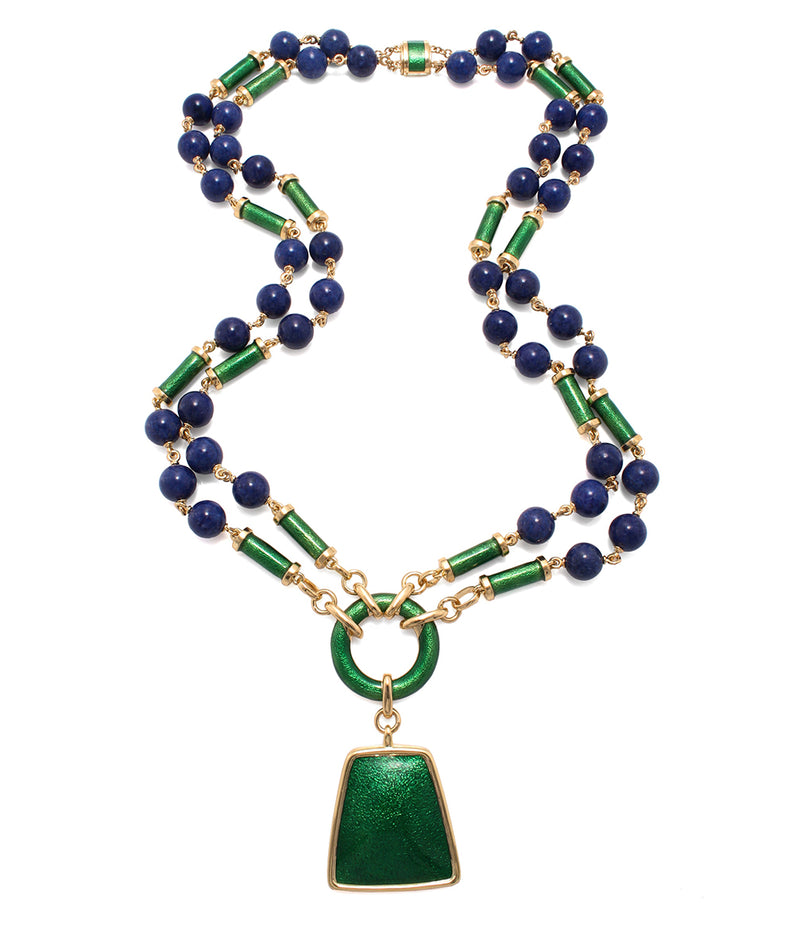 Energy Beaded Lapis Bracelet and Necklace set – Energy Beads