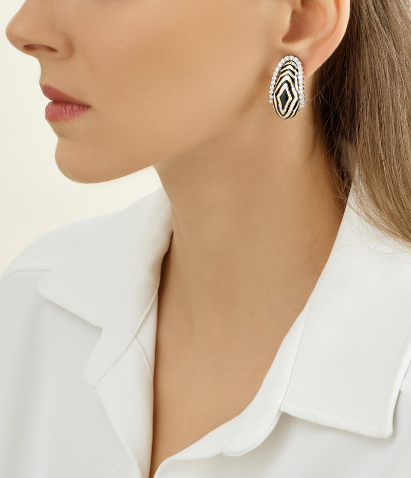 Vreeland Zebra Earrings