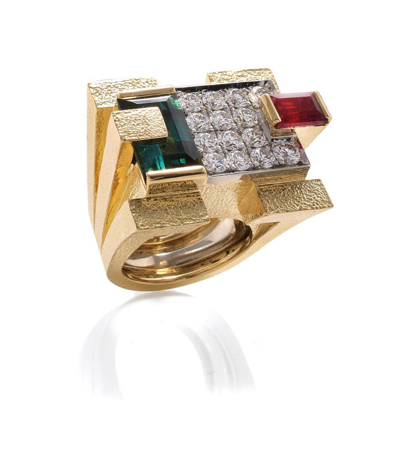 Scaffold Cubist Ring
