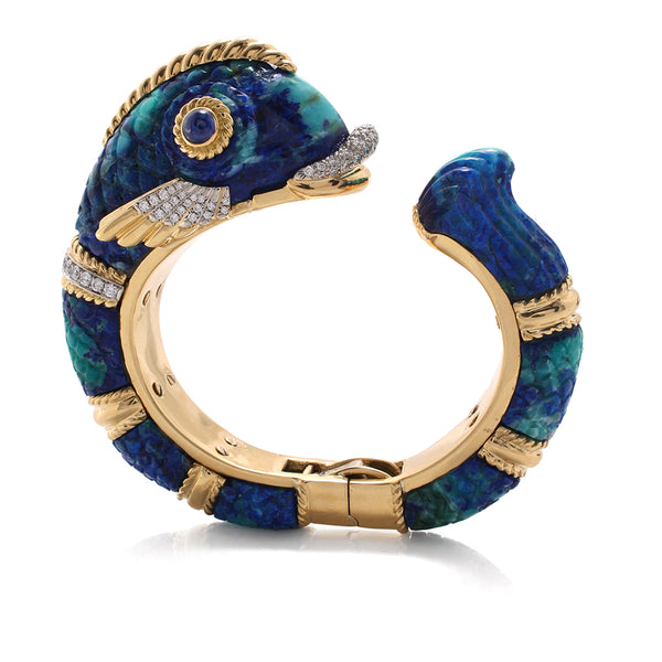 Sapphire Fish Bracelet | David Webb New York