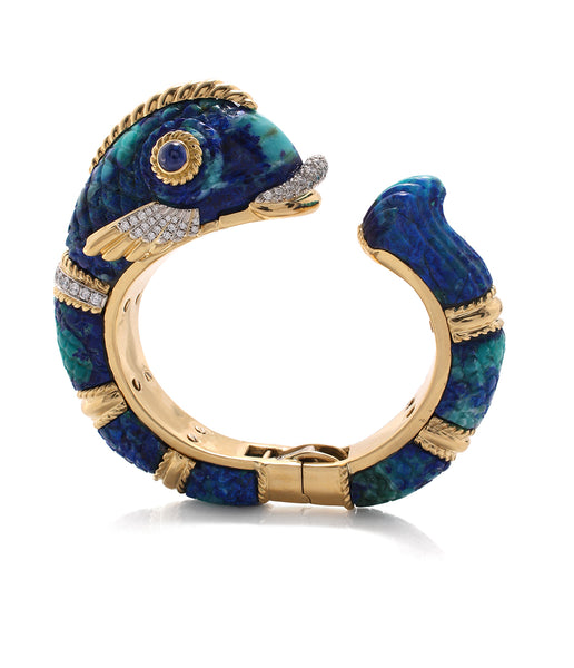 Sapphire Fish Bracelet | David Webb New York
