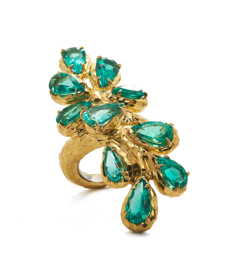 Branch Ring, Emerald