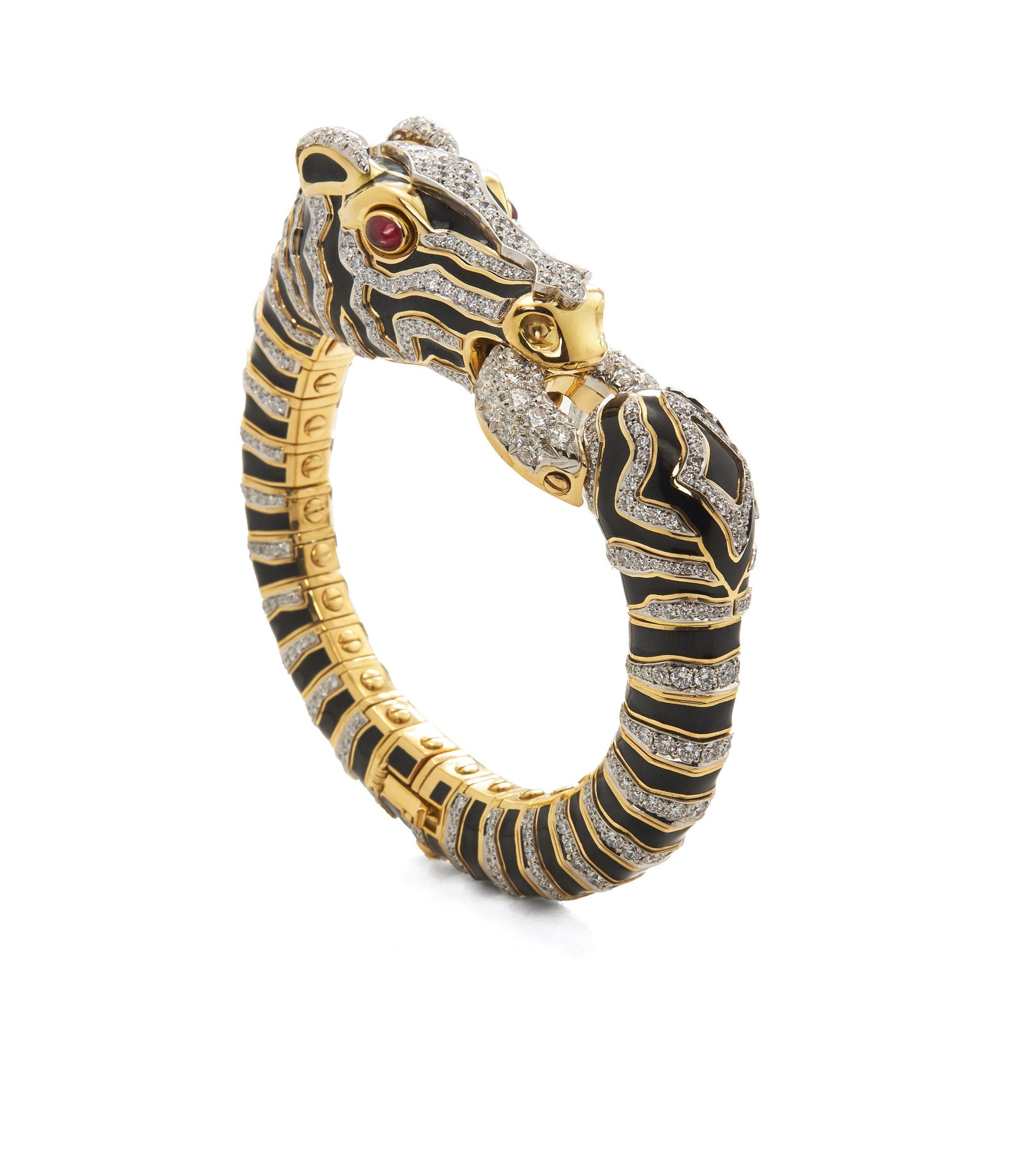 Kenzie Game Day Vertical Stripes Beaded Stretch Bracelet