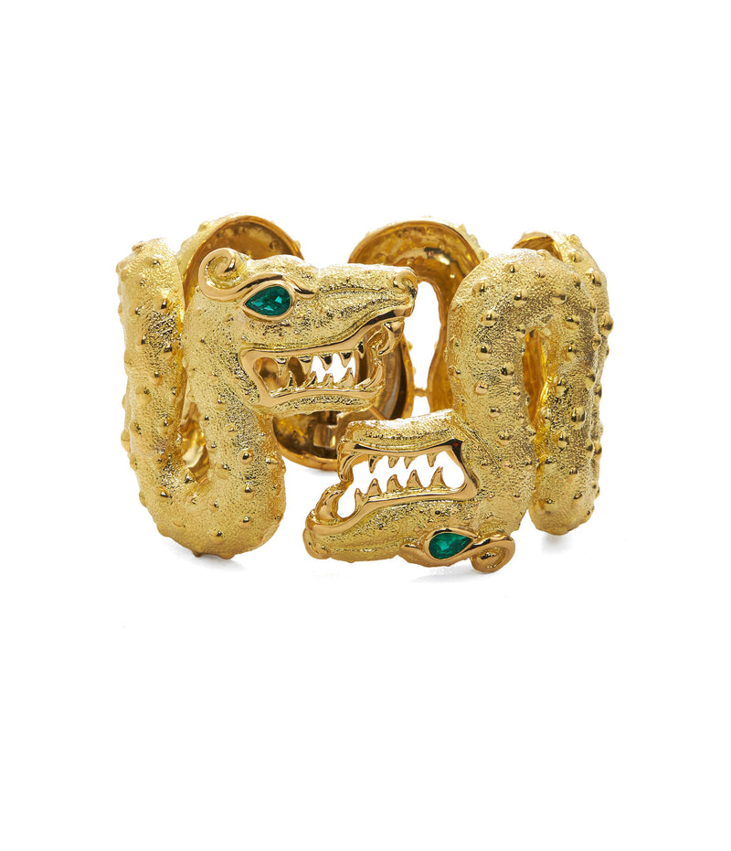 Aztec Cuff, Emerald