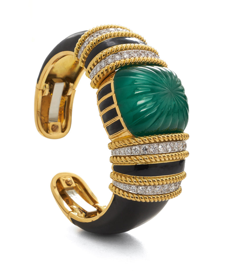 Empire Cuff, Emerald