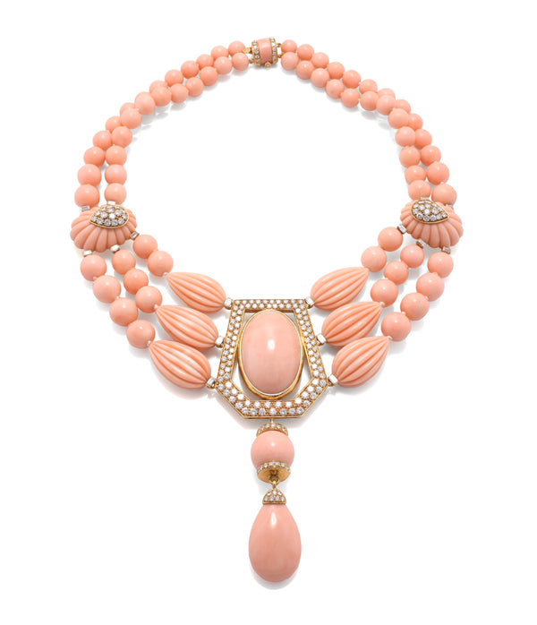 Light Coral Necklace