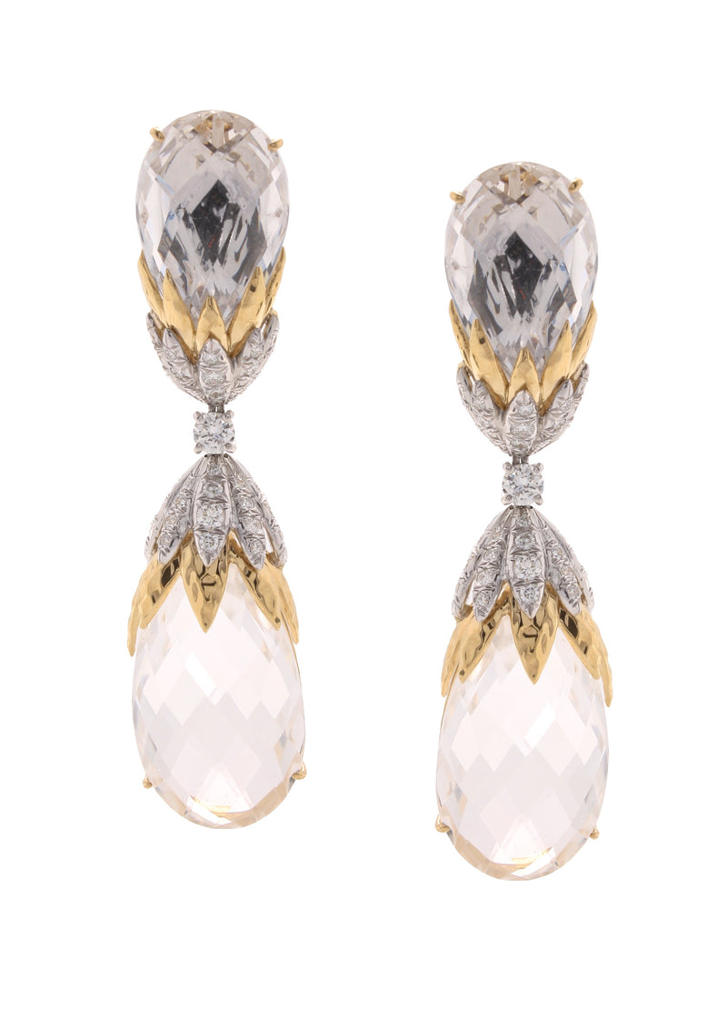 Two Tone Alpine Earrings