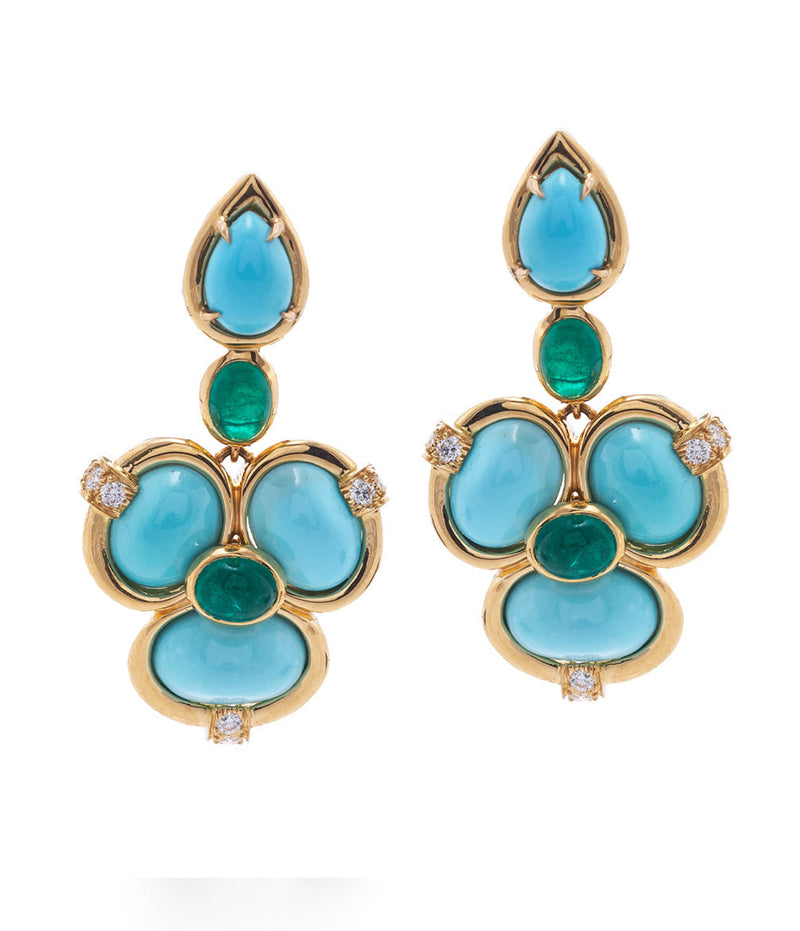 Shangri-La Earrings | David Webb New York