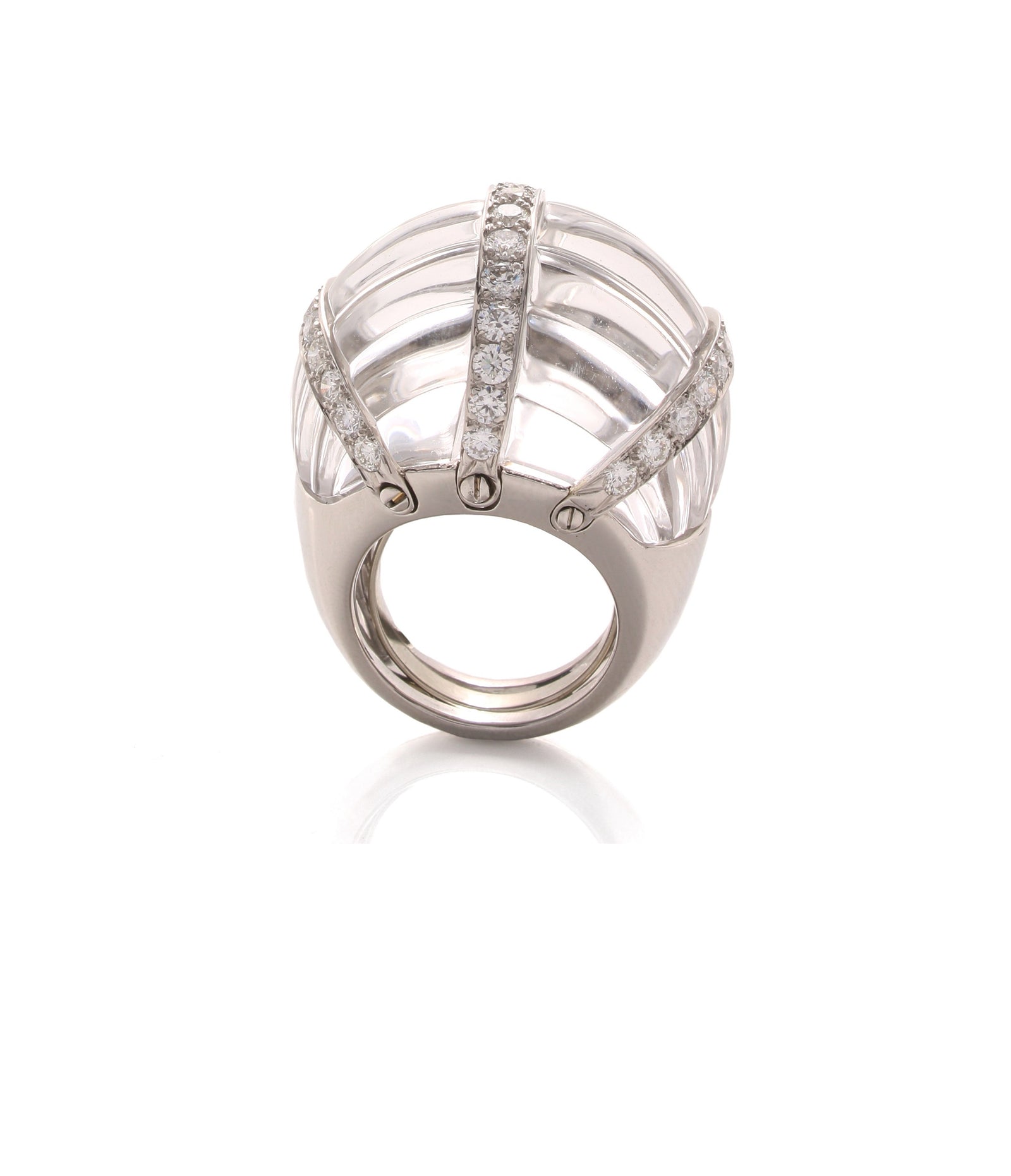 Official David Webb New York Lombard Ring
