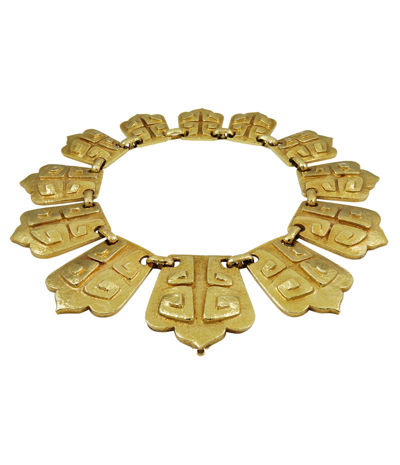 Chinese Shield Necklace
