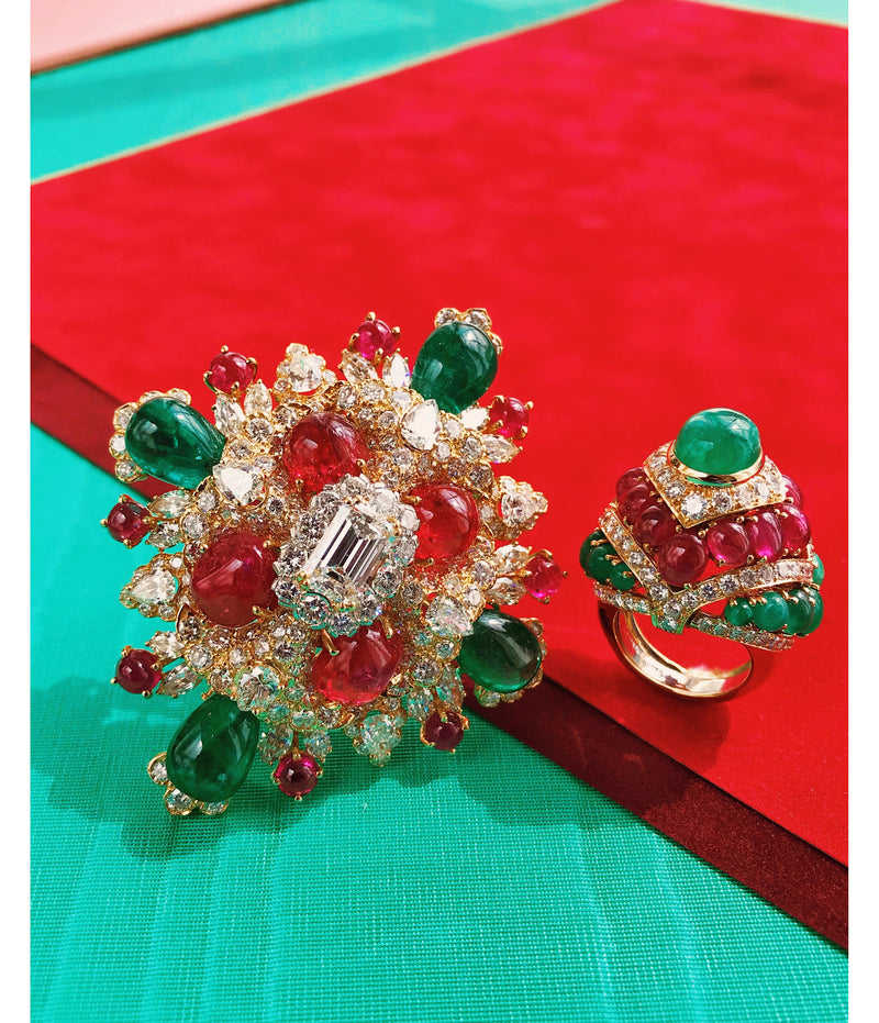 Heraldic Jubilee Brooch