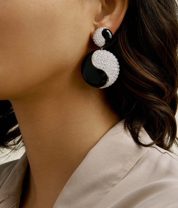 Yin and Yang Earrings