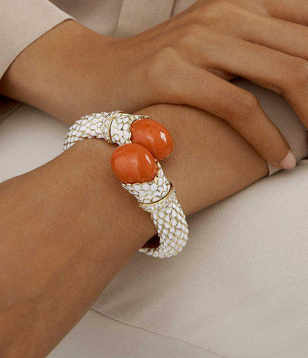 Snakeskin Crossover Bracelet