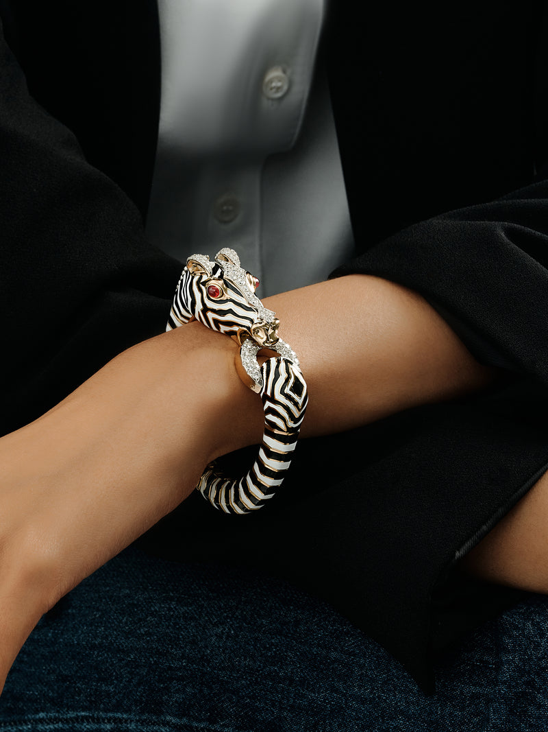 Zebra Bracelet – David Webb