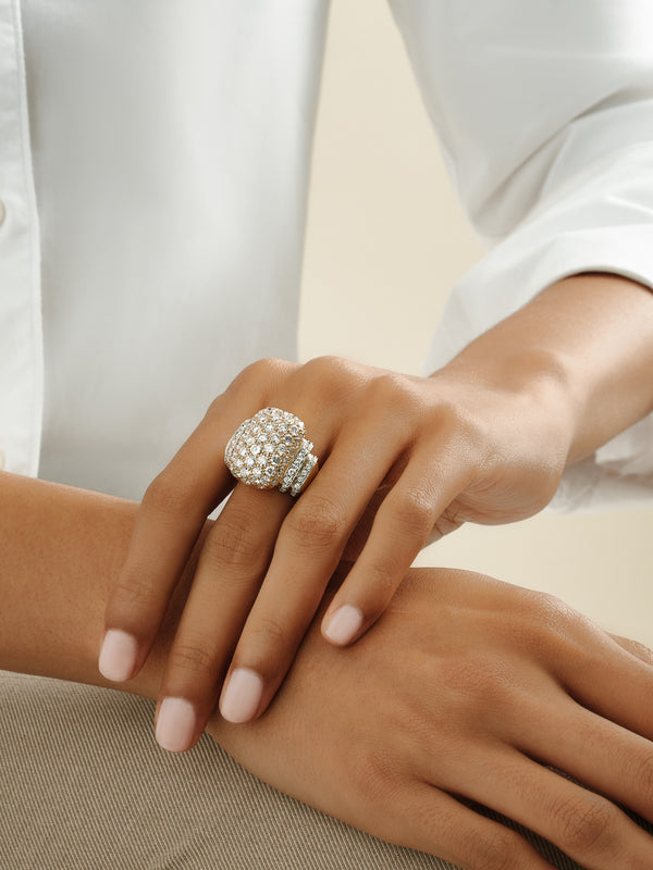 Flat-Top Retro Ring