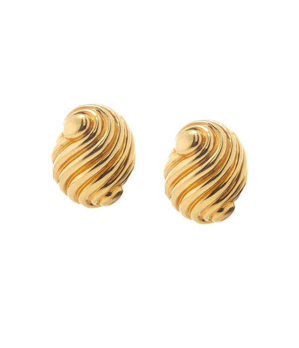 Small Swirl Earrings