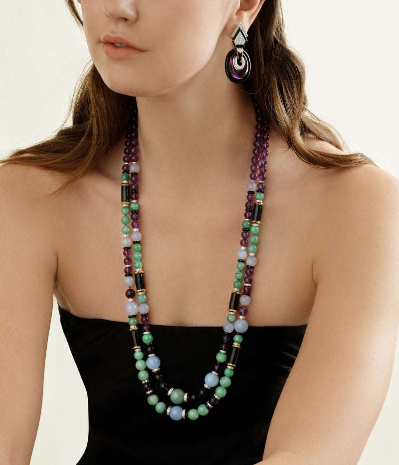 Popular beaded shop necklaces