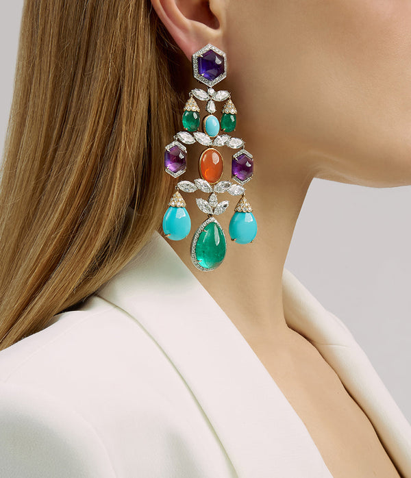 Grand Girandole Earrings