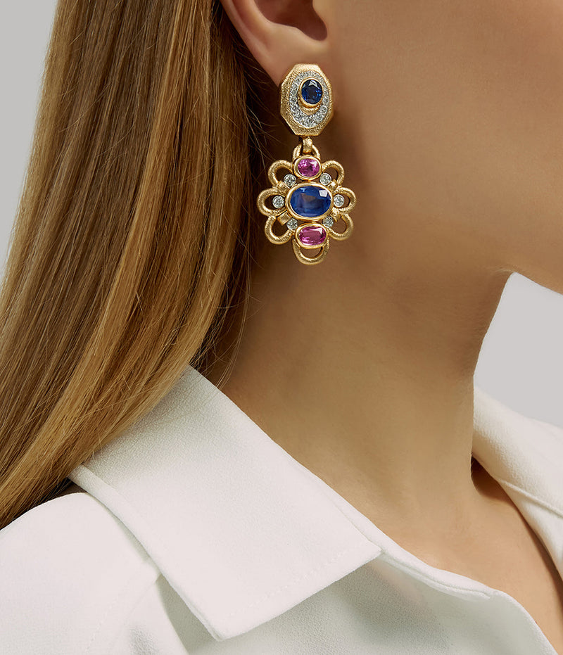 Astor Earrings | David Webb New York