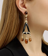 Swoon Earrings, Citrine
