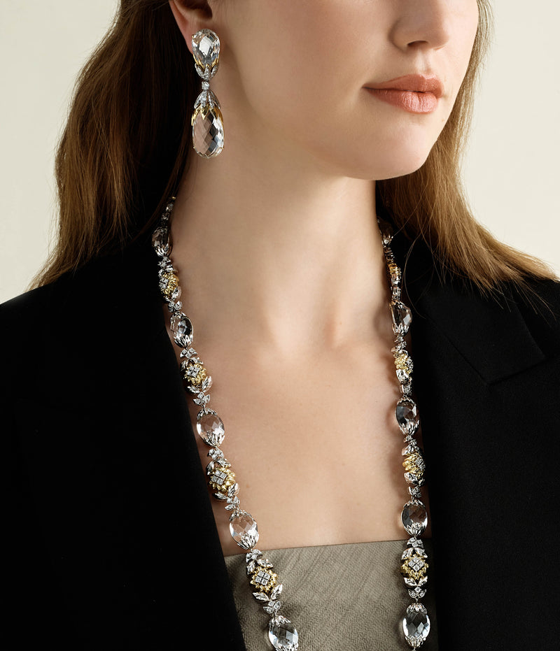 Two Tone Alpine Earrings