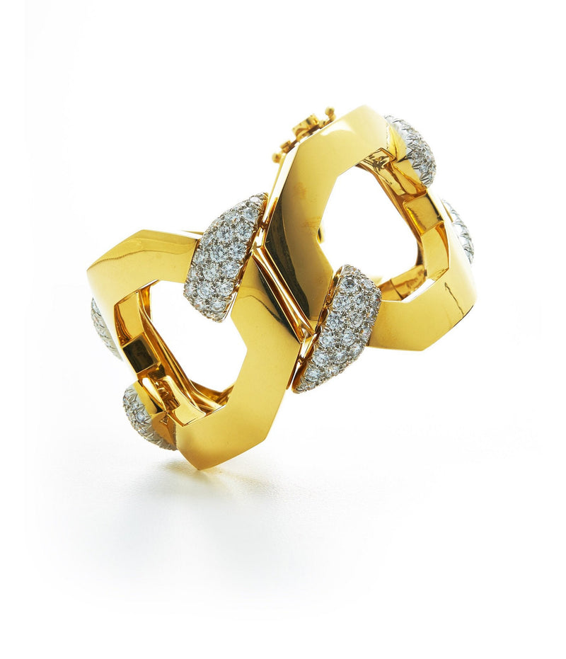 Juno Bracelet, Polished Gold