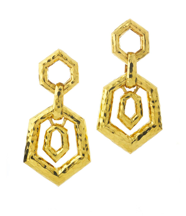 Hexagonal Earrings