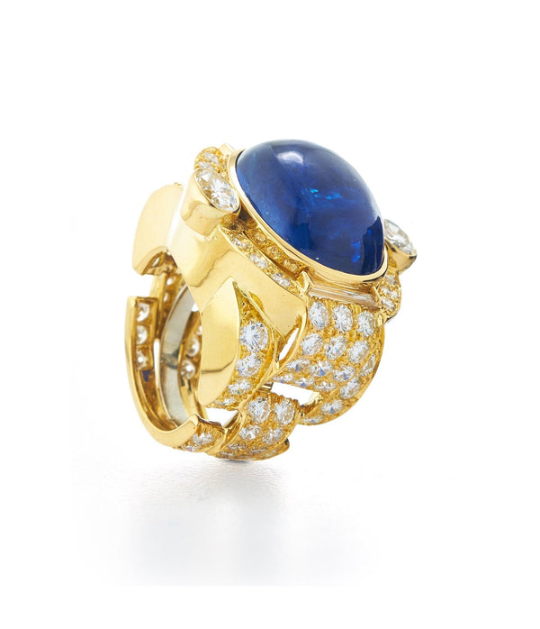 Link Ring, Sapphire