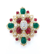 Heraldic Jubilee Brooch