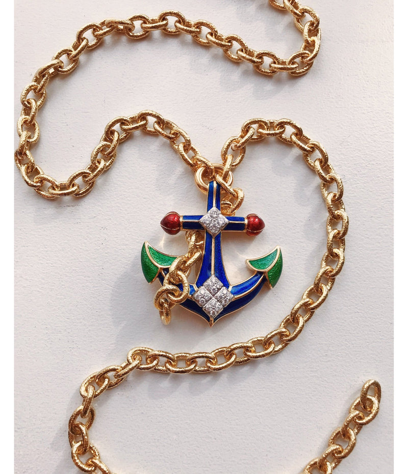Menace jewelry cheap anchor chain