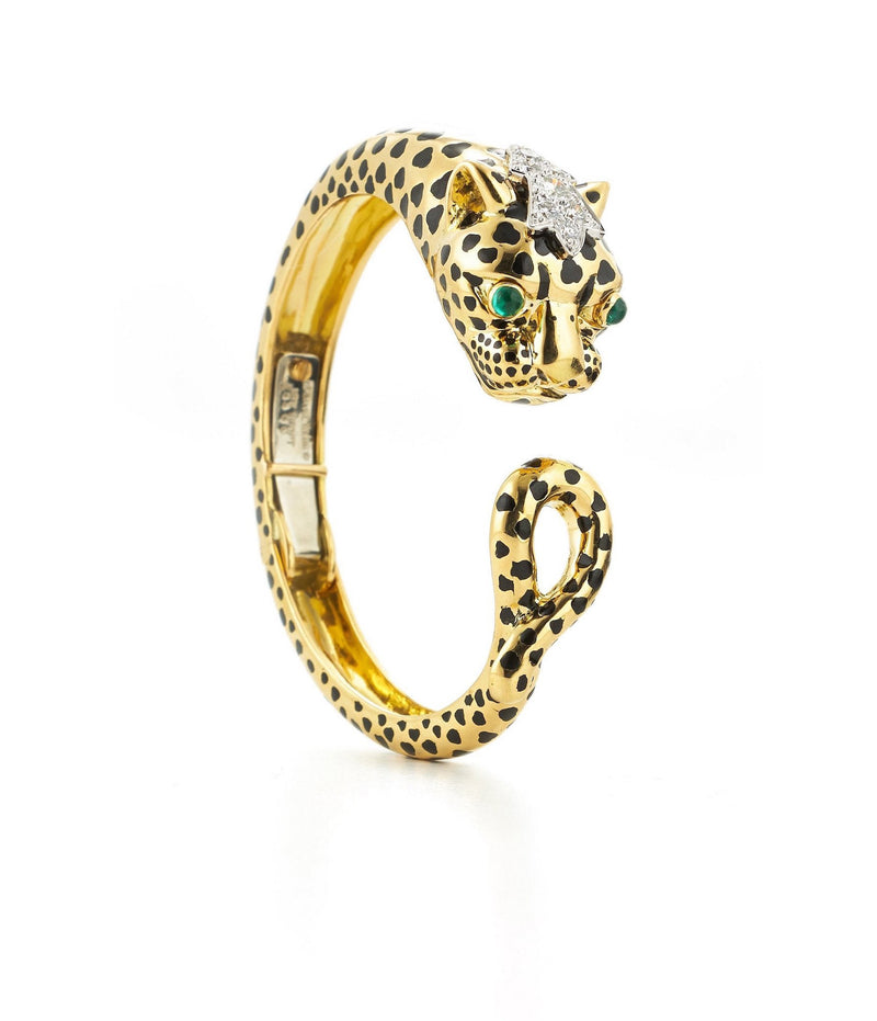 Leopard Loop Tail Cuff
