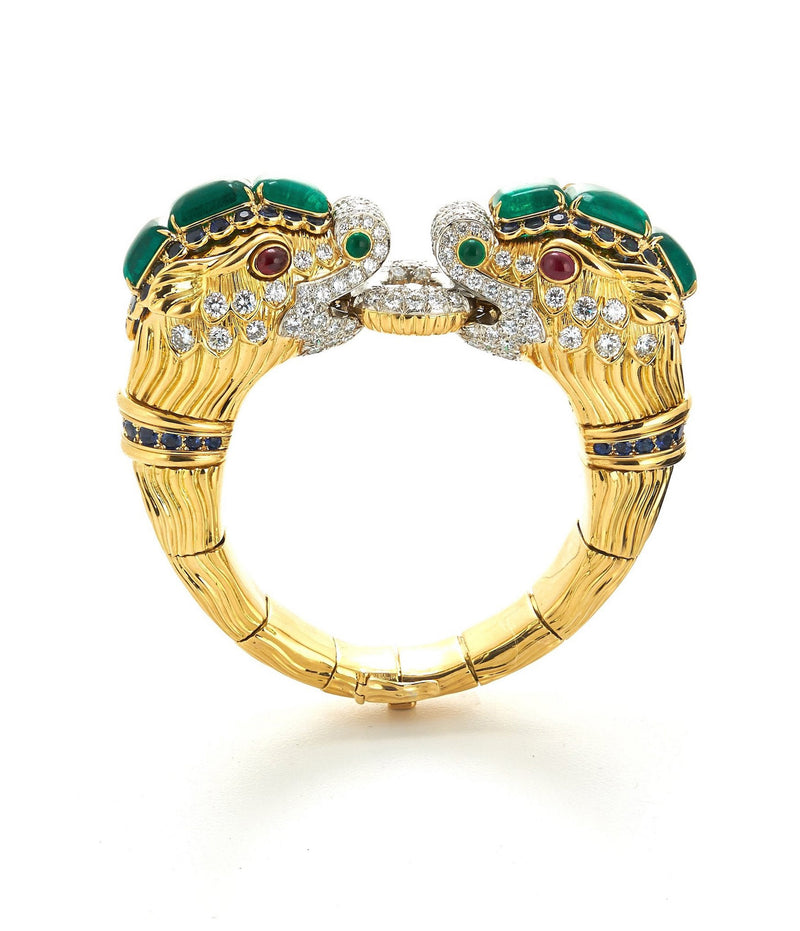 Twin Chimera Bracelet, Sapphire