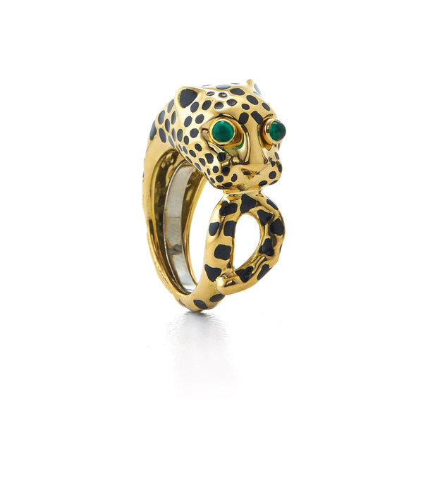 Leopard Ring, Looped Tail