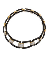 City Collar, Black Enamel