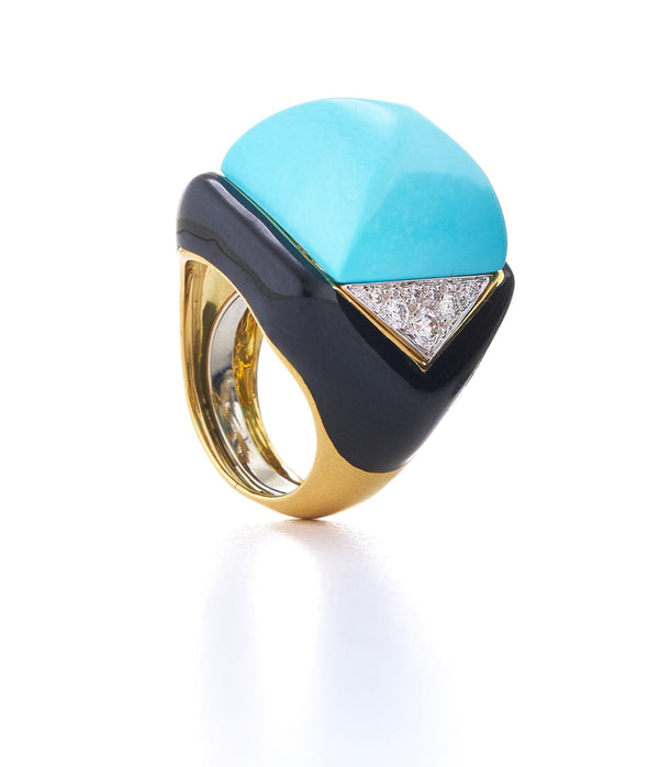 Summit Ring, Turquoise
