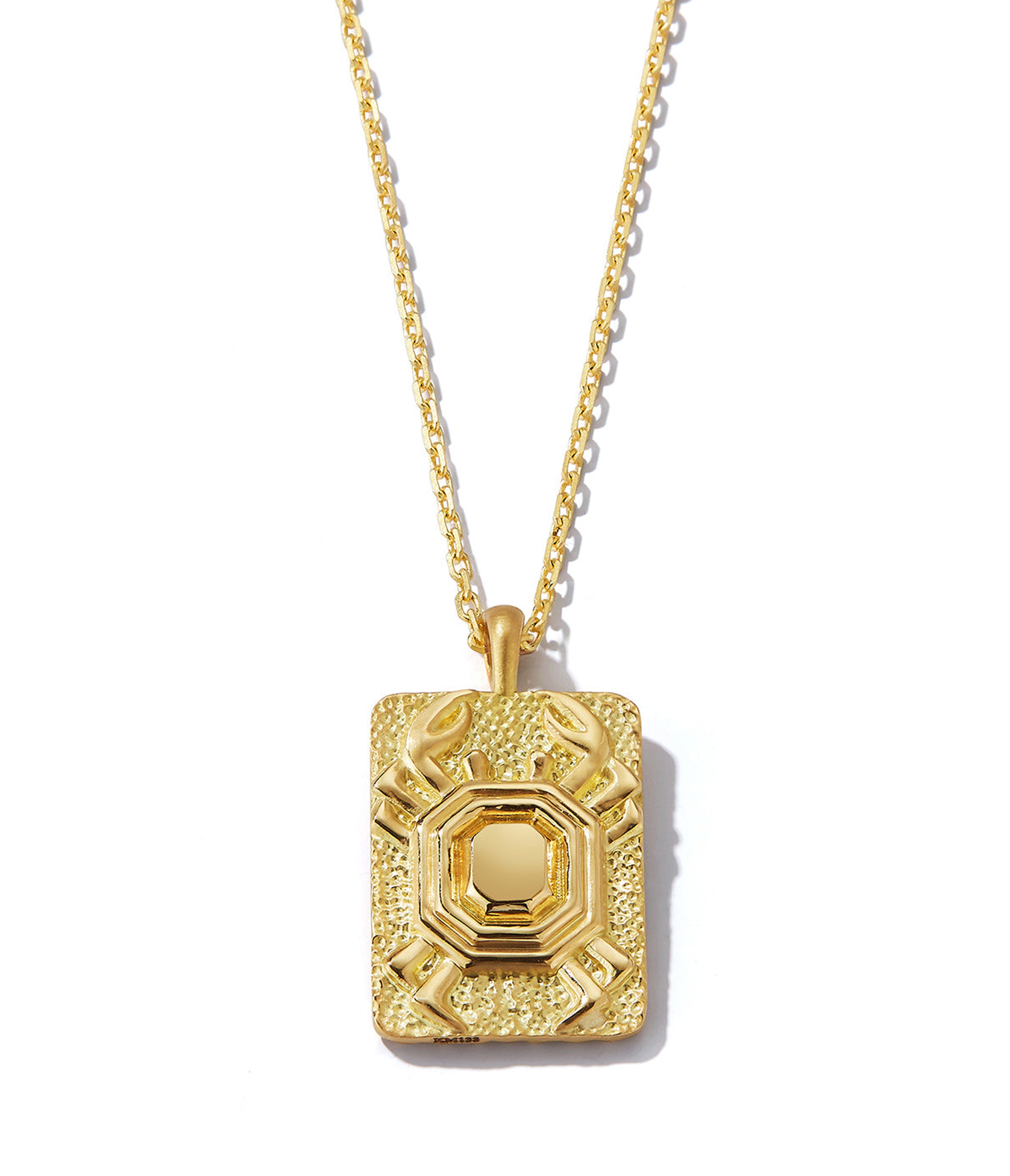 Webb | David Zodiac Pendant Cancer York Diamond Necklace New