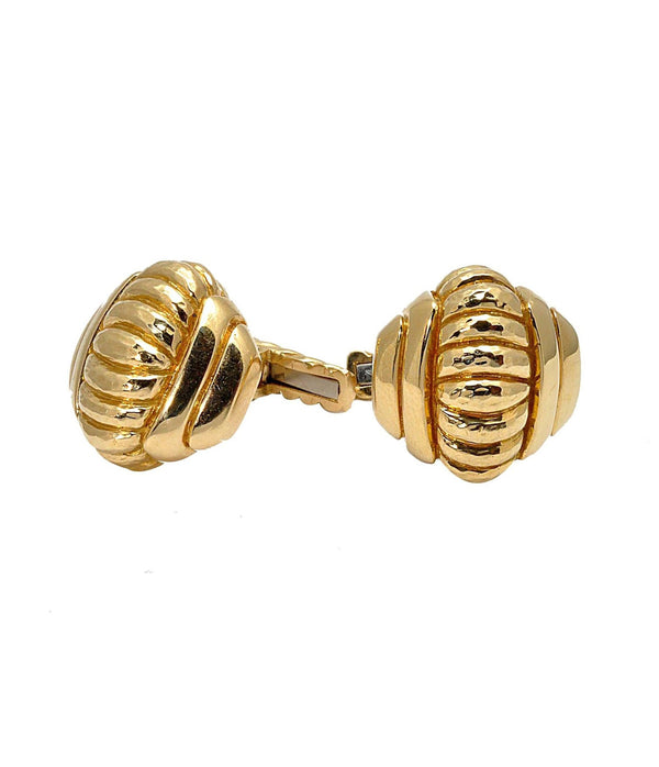 Ribbed Cuff Links