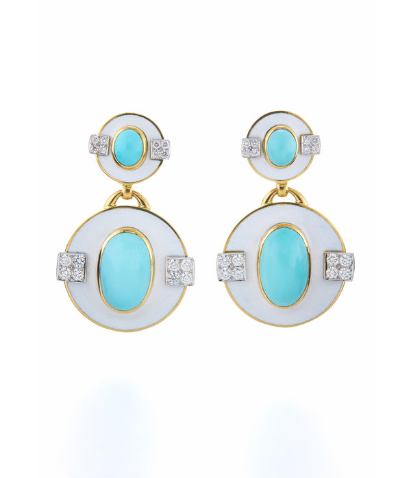 Saucer Earrings