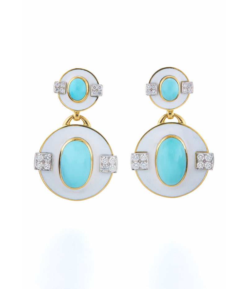 Saucer Earrings